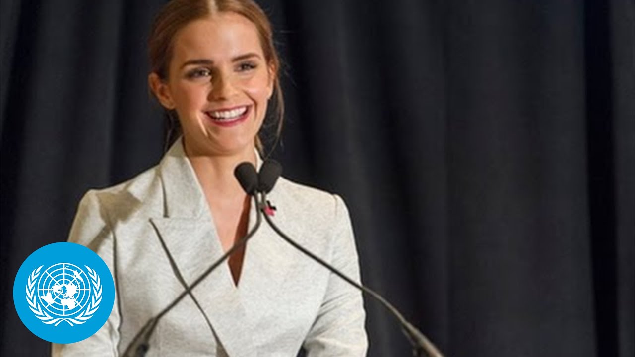 Emma Watson at the HeForShe Campaign 2014 - Official UN Video - YouTube