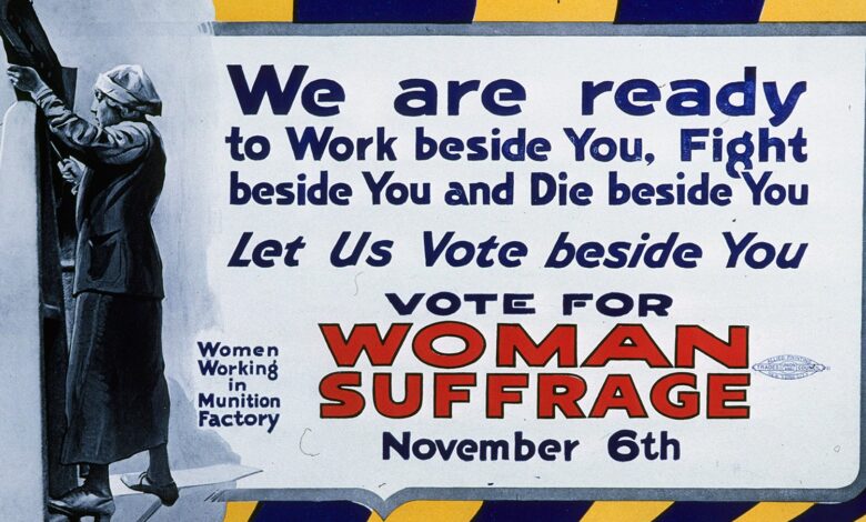How World War I strengthened women’s suffrage