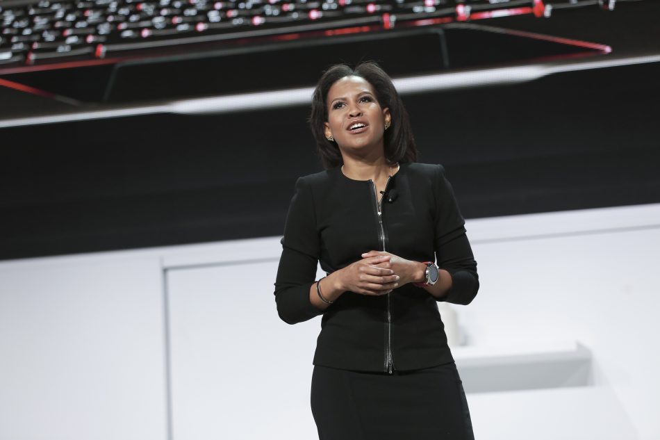 Alanna Cotton at 2017 CES Press Conference