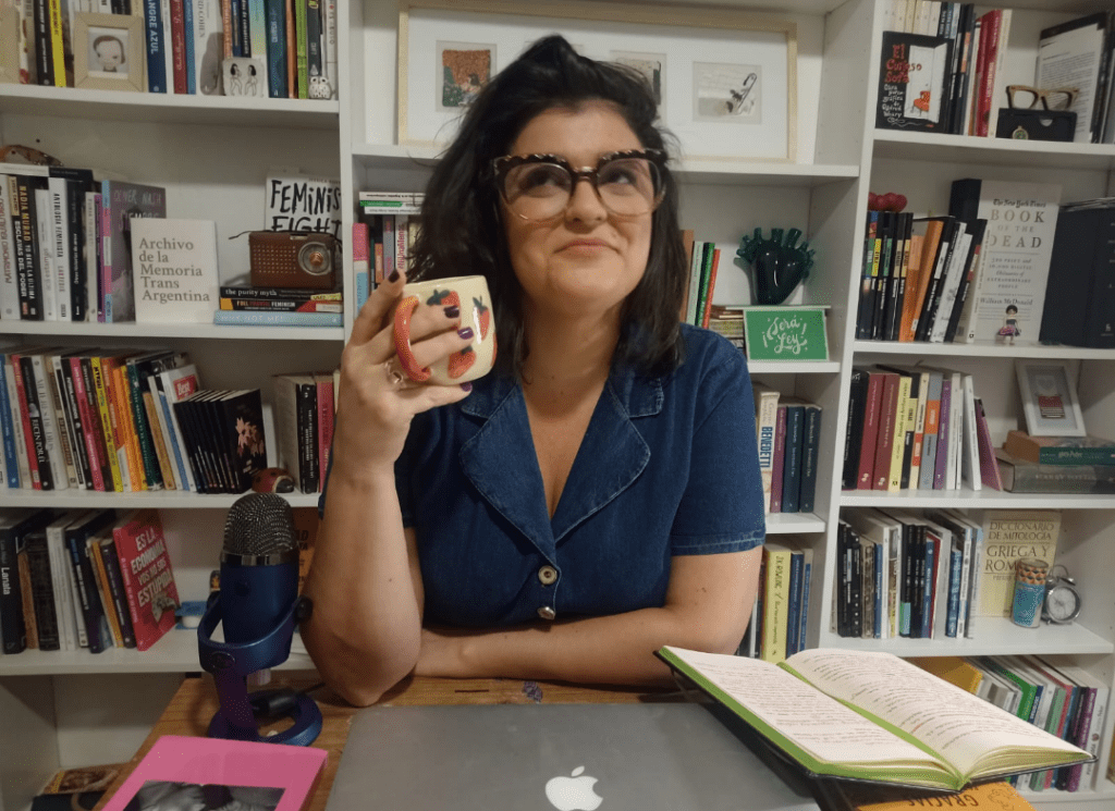 Argentine journalist Marina Abiuso 