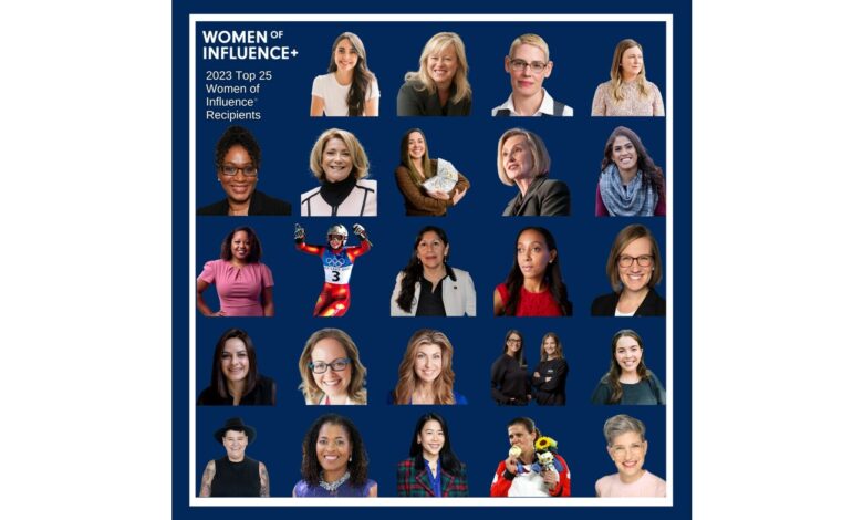Meet the 2023 Top 25 Women of Influence® recipients Meet the 2023 Top 25 Women of Influence® recipients