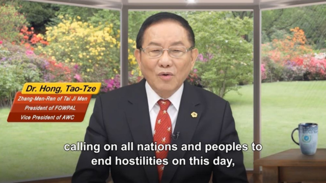 Dr. Hong’s lecture for International Day of Peace 2021.